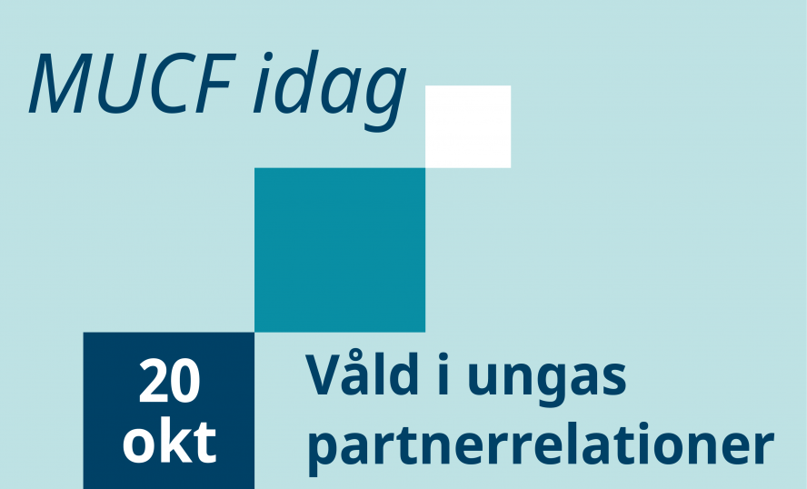 MUCF idag om ungas partnerrelationer
