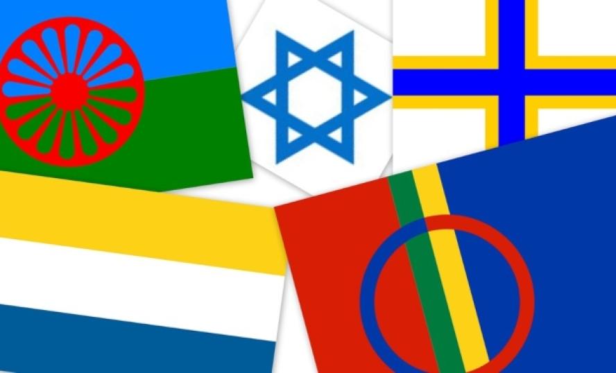 flaggor minoritetsländer