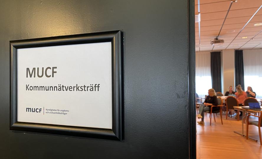 MUCF:s nätverksträff för kommunnätverket i Växjö 8 september 2023