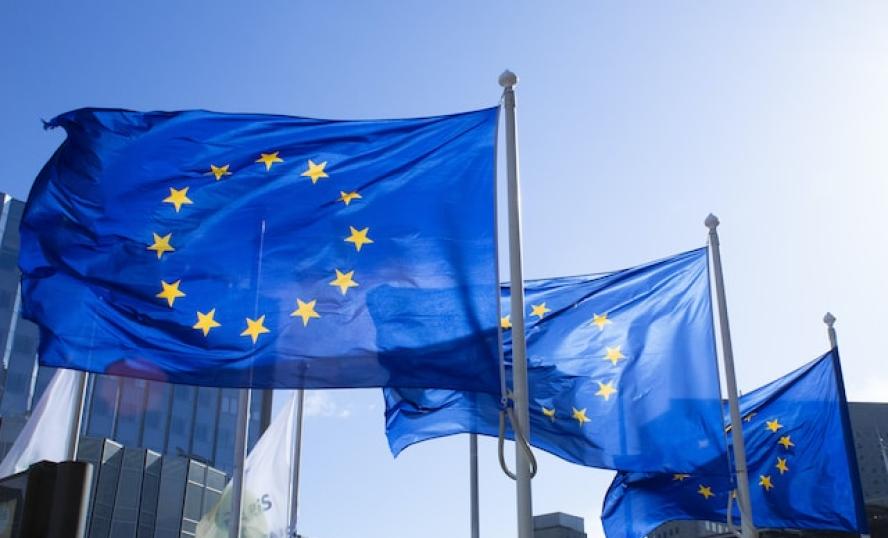 EU-flaggor.