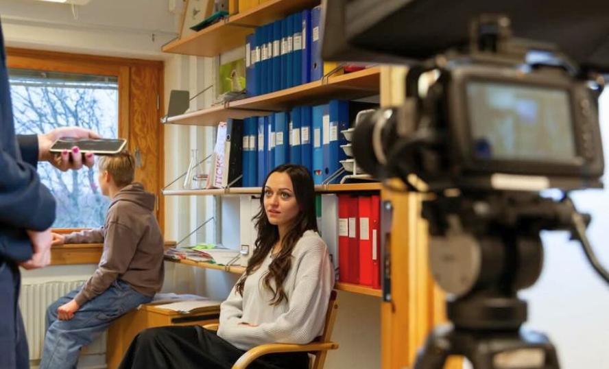 Teater Elin filminspelning av kortfilmen Rotten