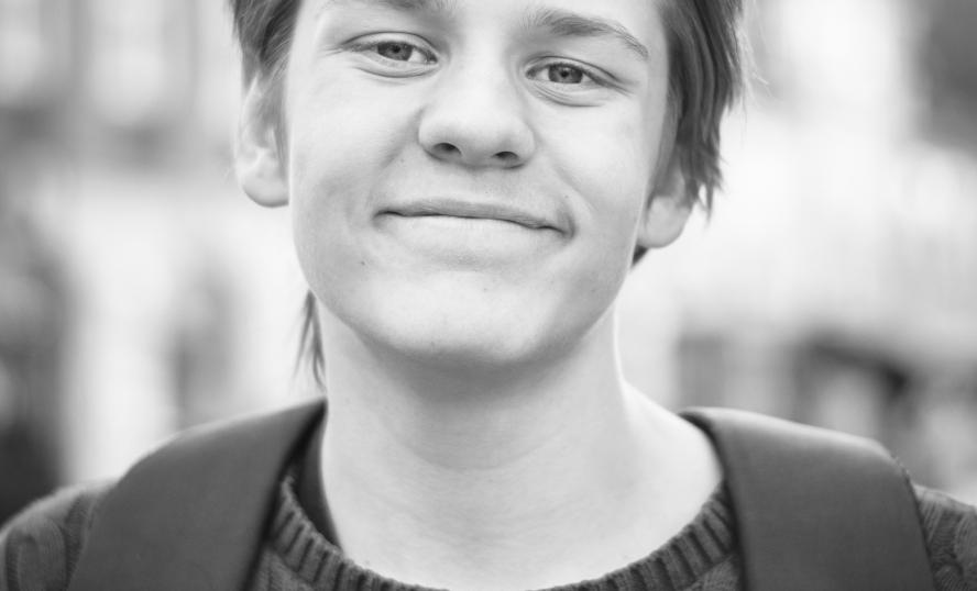 Andreas Magnusson, 15 år, från FridaysForFuture är en av huvudtalarna på MUCF:s rikskonferens i Stockholm 27-28 november.