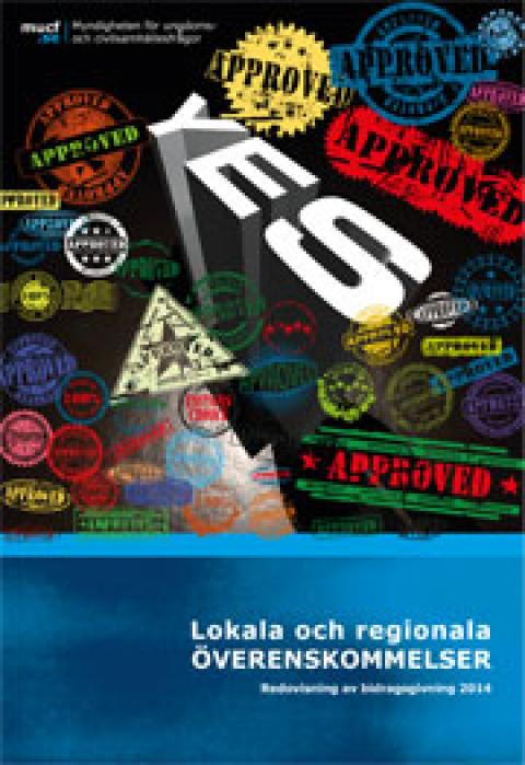 Omslag till rapporten Lokala och regionala överenskommelser