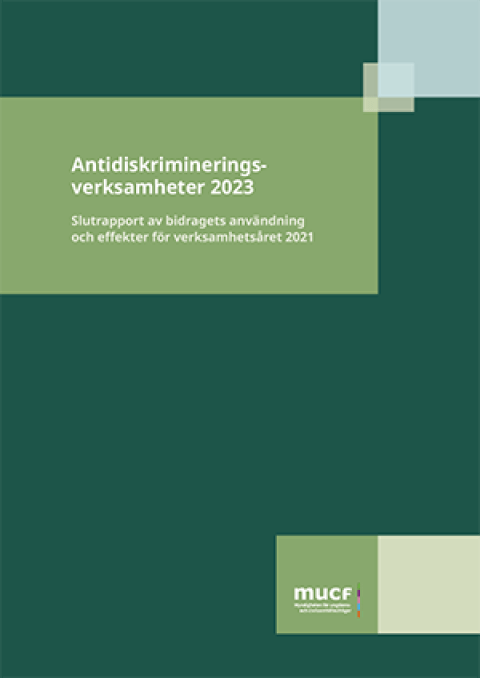 Rapport Antidiskrimineringsverksamheter 2023