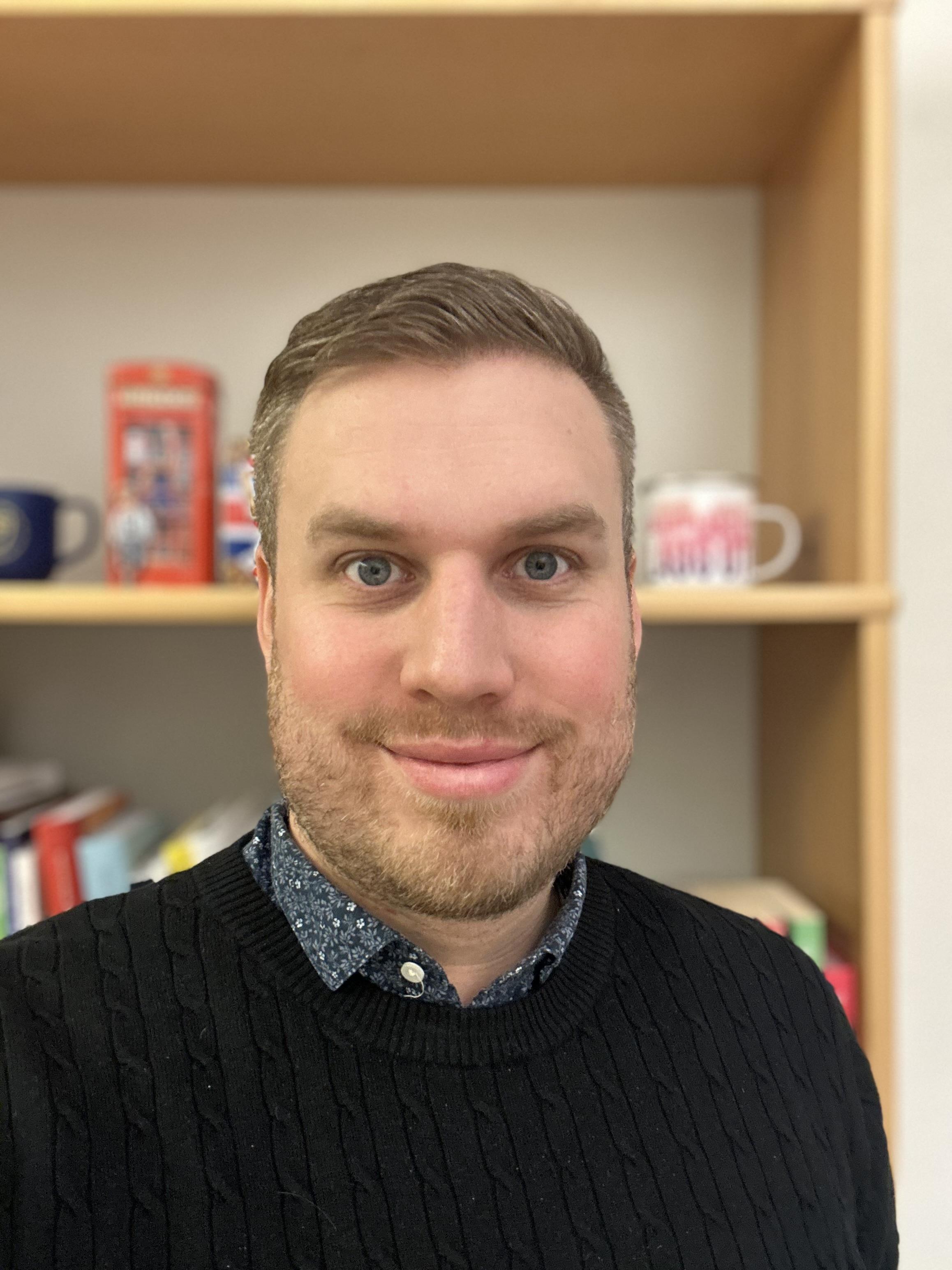 Linus Andersson, gymnasielärare Avesta