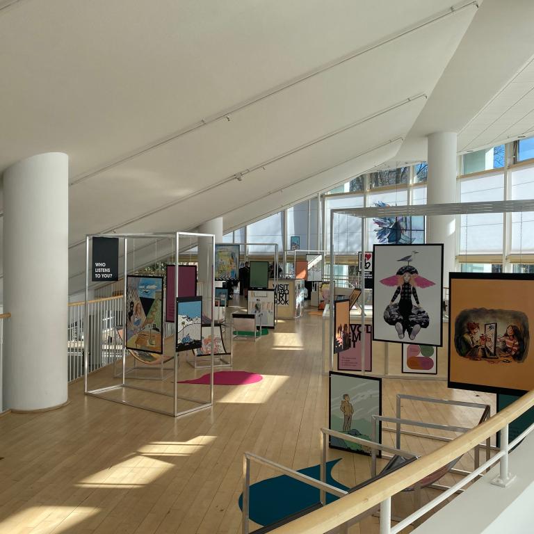 Visit Nabo Art book utställning