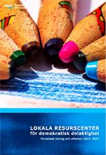 Pennor på omslag till rapporten Lokala resurscenter för demokratisk delaktighet