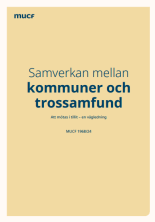 Framsida av Samverkan mellan kommuner och trossamfund. Att mötas i tillit - en vägledning.